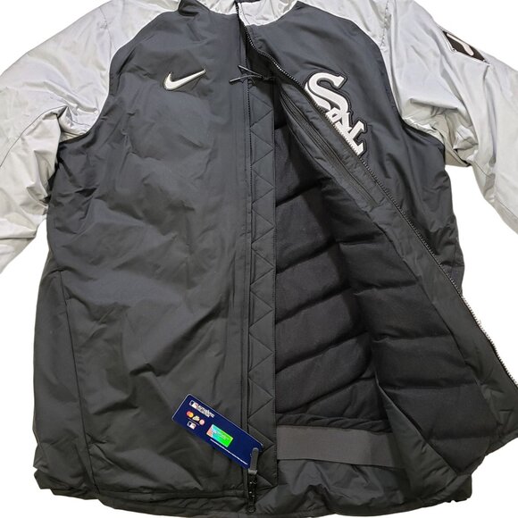 Nike Dugout (MLB Chicago White Sox) Men's Full-Zip Jacket NKAU191NRX-N1A Size M - Picture 5 of 16